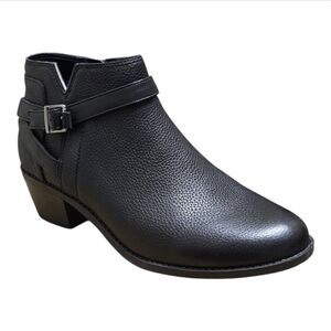 Vionic Water Repellent Leather Ankle Boots - Farrah